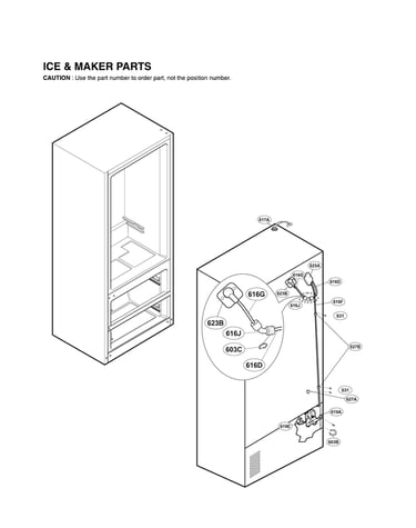 Ice & maker parts