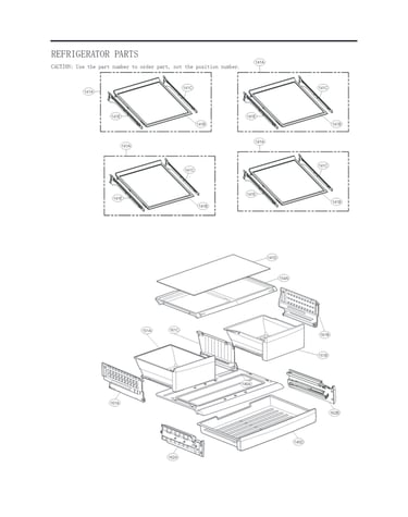 Refrigerator parts