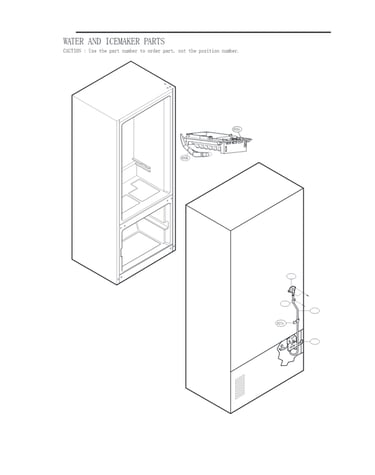 Water & icemaker parts