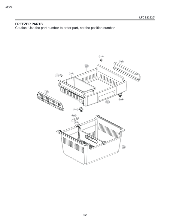 FREEZER PARTS