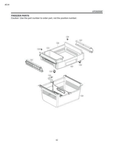 Freezer parts