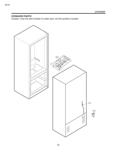 Icemaker parts