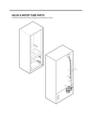 Valve & water tube parts