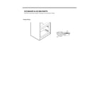 LG LFCS31626S/01 ice maker & ice bin parts diagram