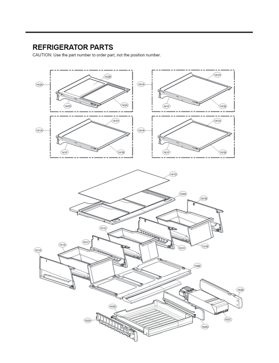 Refrigerator parts