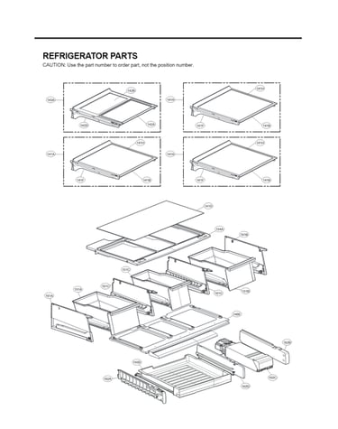Refrigerator parts