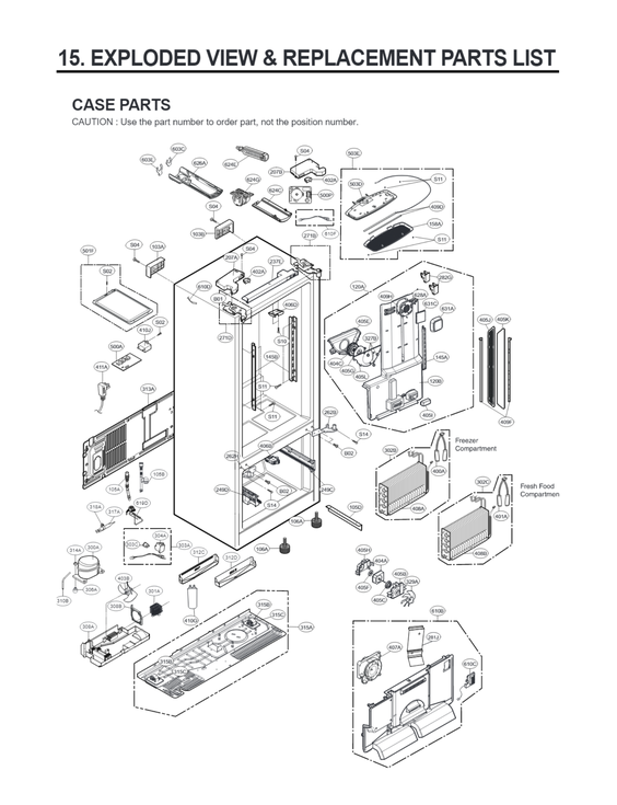 Case parts