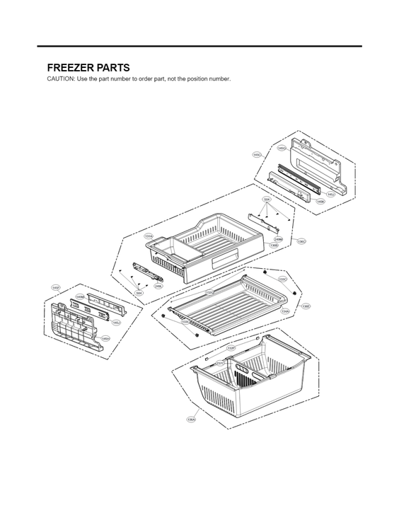 Freezer parts