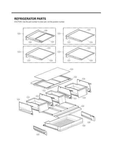 Refrigerator parts