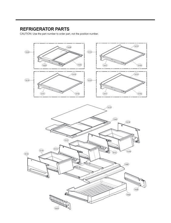 Refrigerator parts