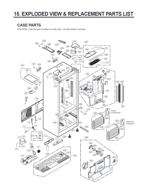 Case parts