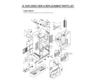 LG LFX32945ST/01 case parts diagram