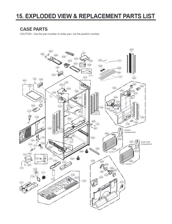 Case parts