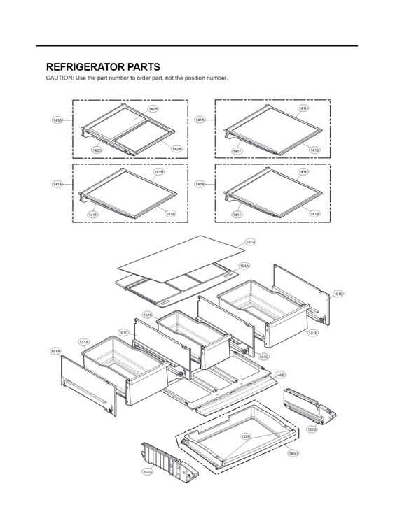 Refrigerator parts