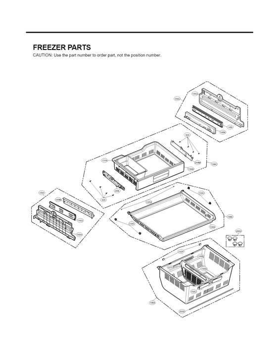 Freezer parts