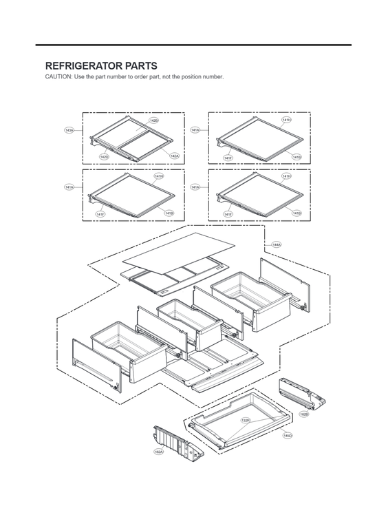 Refrigerator parts