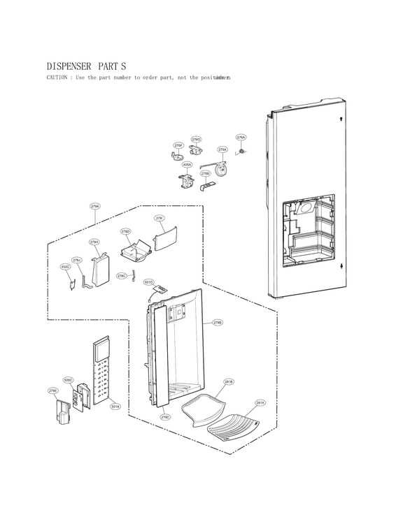 Dispenser parts