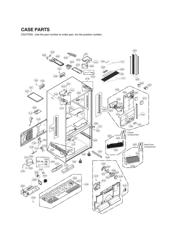 Case parts