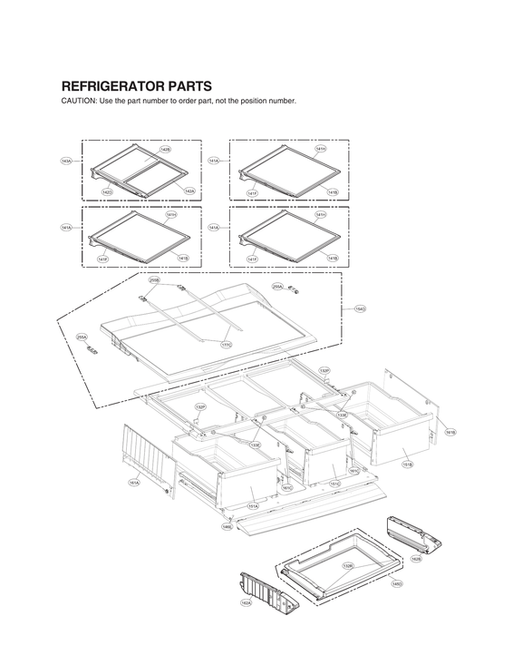 Refrigerator parts
