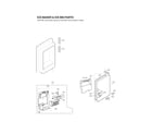 LG LFXS32736D/00 ice maker & ice bin parts diagram