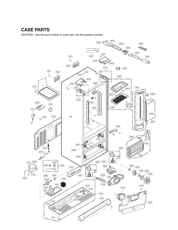 CASE PARTS