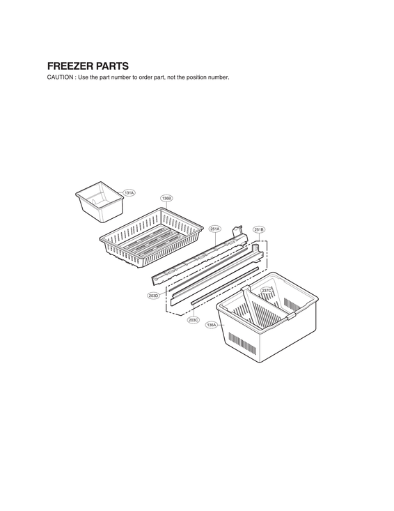 FREEZER PARTS