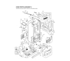 LG LMX28994ST/02 case parts diagram