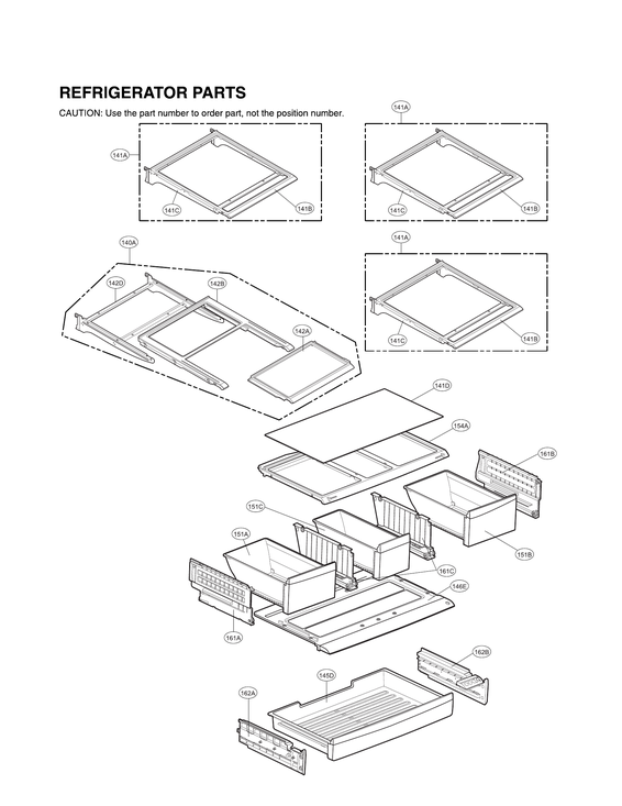 Refrigerator parts