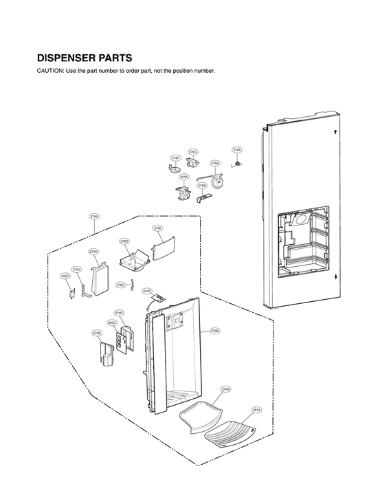 Dispenser parts