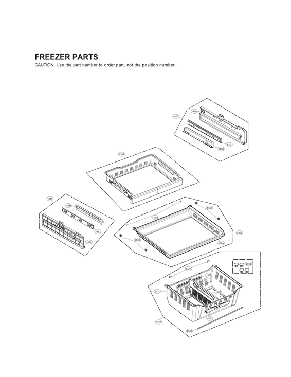 Freezer parts