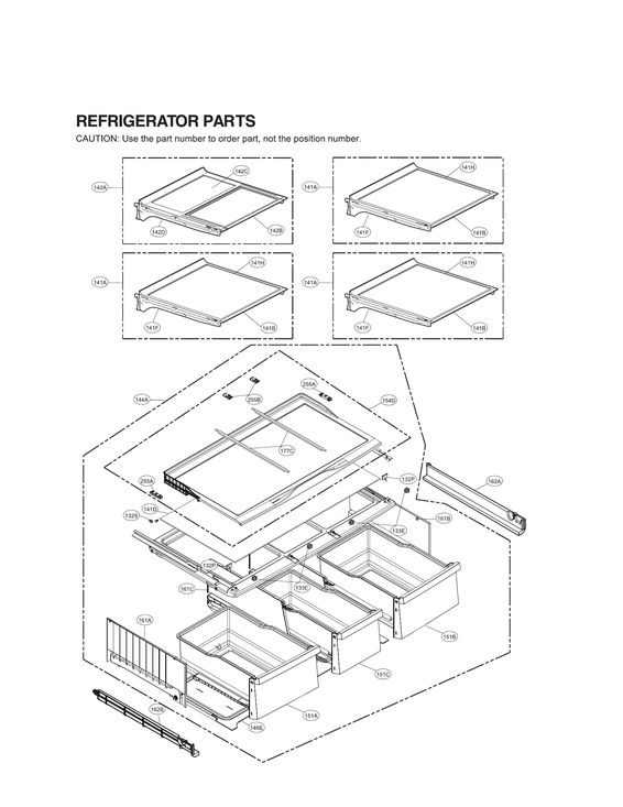 Refrigerator parts