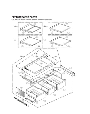 Refrigerator parts