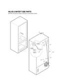 Valve & water tube parts