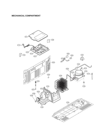 Mechanical compartment parts