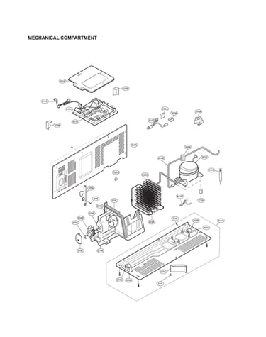 Mechanical compartment parts