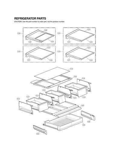 Refrigerator parts