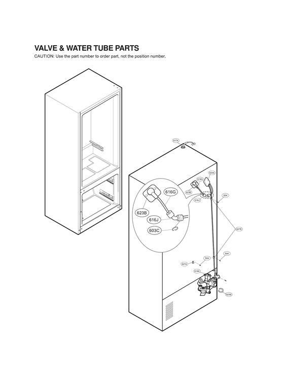 VALVE & WATER TUBE PARTS