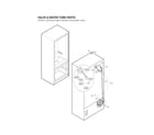 LG LSMX211ST/02 valve & water tube parts diagram