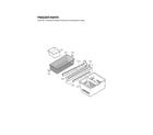 LG LSMX214ST/00 freezer parts diagram
