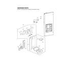 LG LSMX214ST/00 dispenser parts diagram