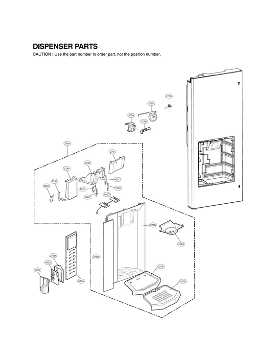 Dispenser parts