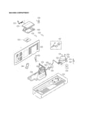 Machine compartment parts