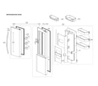 LG LSXS26466S/01 refrigerator door parts diagram