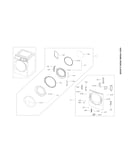 Front frame & door assy