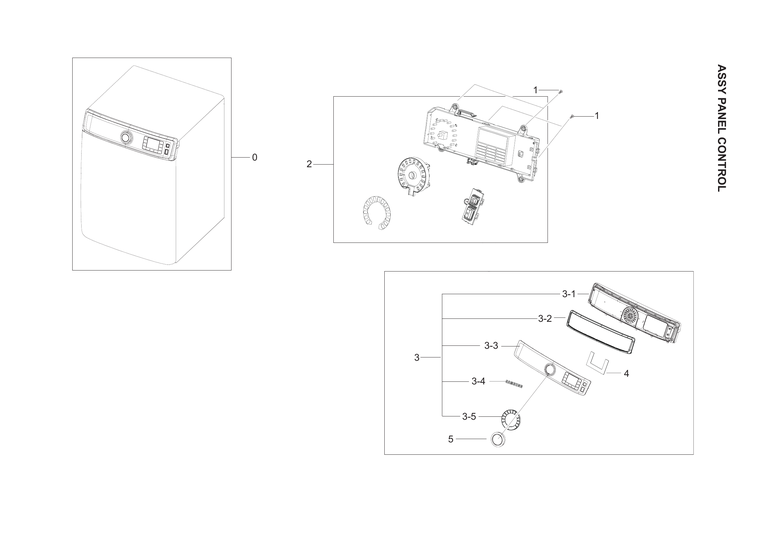 Control panel assy