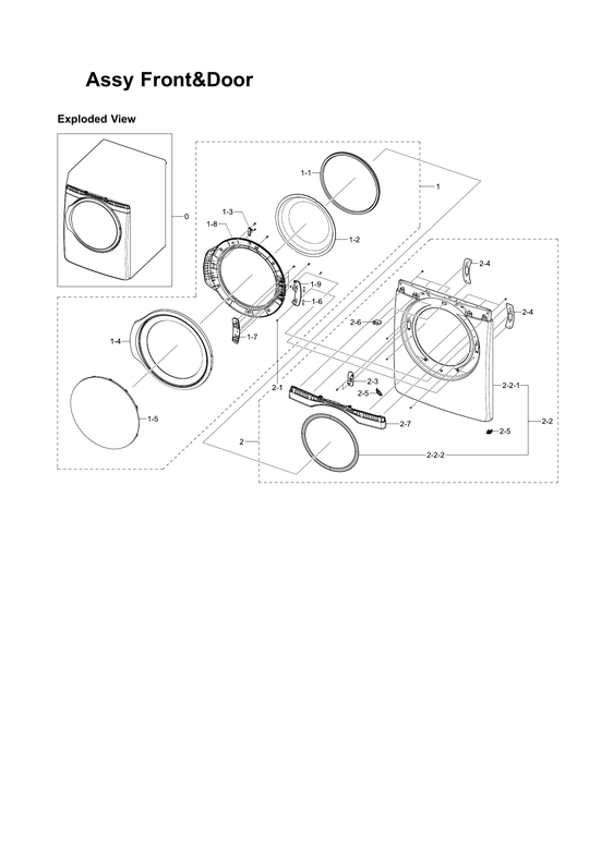 FRONT & DOOR ASSY