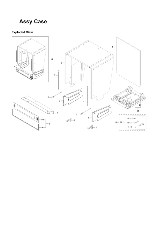 Case assy