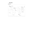 Samsung DW80R2031US/AC-00 door assy diagram