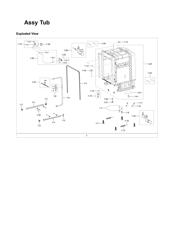 TUB ASSY