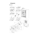 Samsung RB195ABBP/XAA-00 refrigerator parts diagram